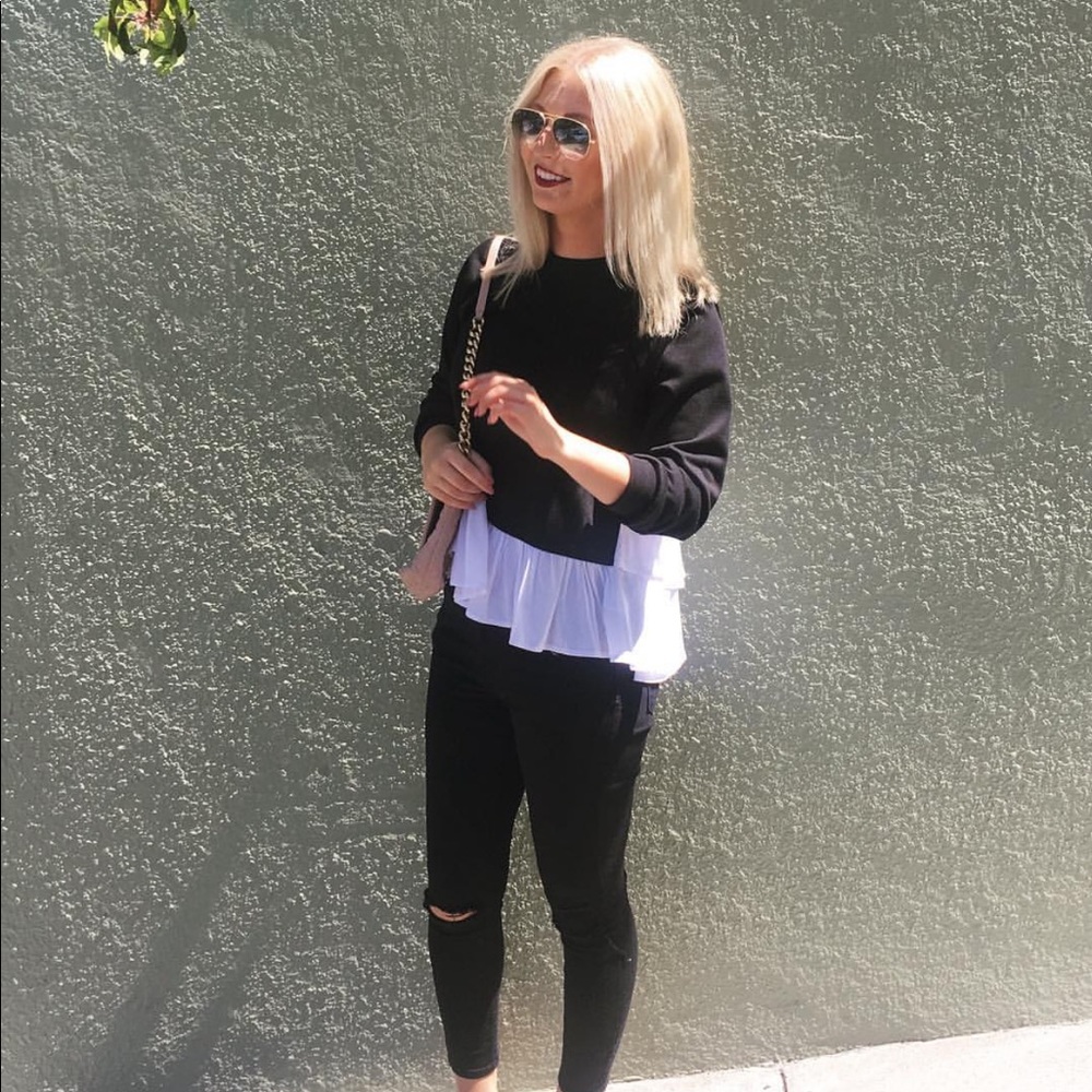 Ruffle sweater - After Market